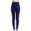 Camouflage Denim Leggings Elastic Slim Blue Capris 1