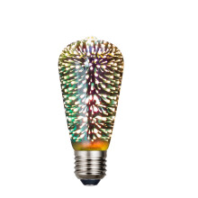 Ampoule LED projecteur effet feux d'artifice colorés (1 pièce)