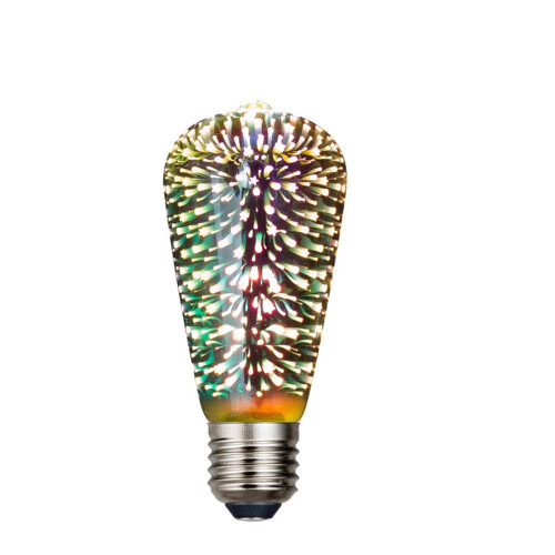 Ampoule LED projecteur effet feux d'artifice colorés (1 pièce)