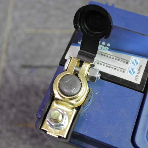 Battery Terminal Adjustable Clamp Clip Positive 1 Pair 2