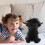 Black Highland Cow Plush 25cm 2Pcs 4