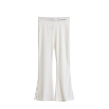 Flare Leggings for Girls White 3-4 Years