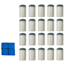 Pool Cue Tips Professional 13 mm 20 pcs