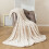 White Fleece Throw Blanket 40x50 inches Soft Microfiber 1