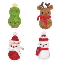 Crochet Starter Kit with Yarn Hook Needle Marker and