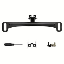 Car License Plate Frame with Rear View Camera Mount for