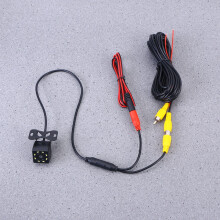 Universal Reverse Camera Black Plastic 170 View 8 LED