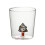 verres à vin de Noël motif sapin (2 pièces) 1