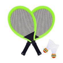 Glow-in-the-Dark LED Badminton Racket Set 21.65 inch 2