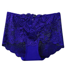 Women's floral lace high-rise tummy control briefs