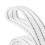 Truck Tow Strap with Hook White Polyester 1 Piece 3