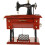 Vintage dark red ABS sewing machine toy 1 piece 4
