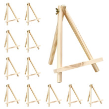 Wooden Tabletop Easels 9 inch Set of 12