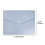 A4 Plastic Felt File Folder Blue 6-Compartment Portable 2