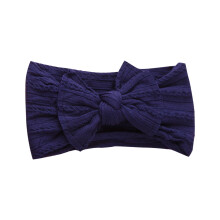 Baby headbands elastic nylon with jacquard bow