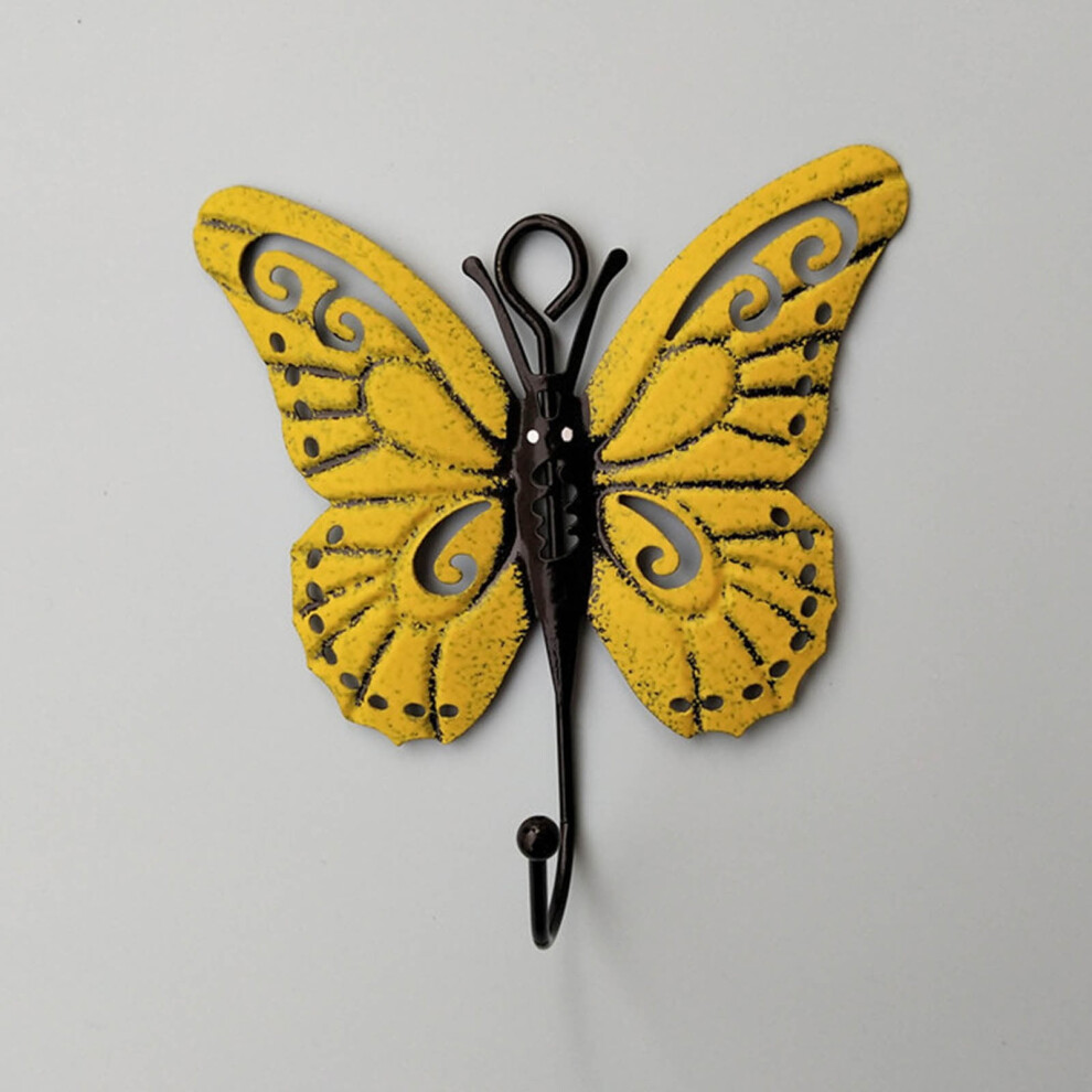 Butterfly Wall Hooks For Clothes Hats Towels Keys 9066521583416