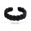 Black Curtain Tiebacks Handwoven Cotton Rope 2 pcs 3