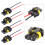 Headlight Fog Light Connector Wiring Harness 4 pcs 1