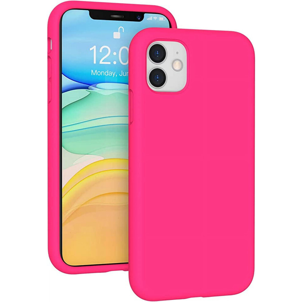 Iphone 11 Shockproof Silicone Case Hot Pink 913211511268