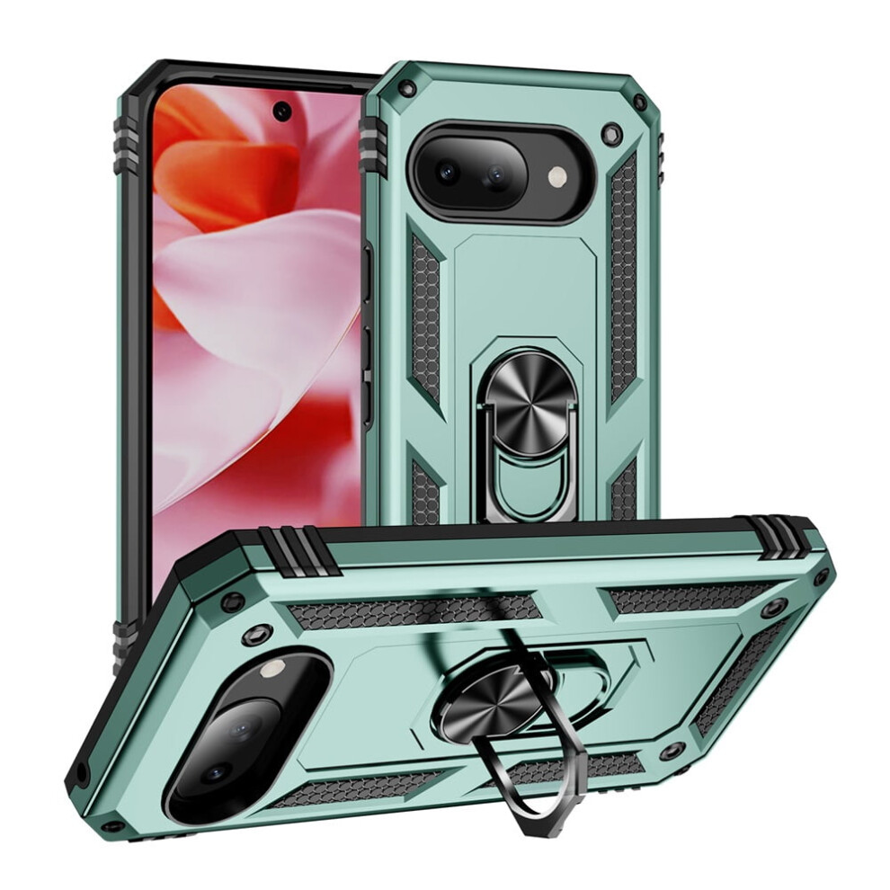 Magnetic Kickstand Case For Google Pixel 9A 6.3-Inch Green 9066521601837