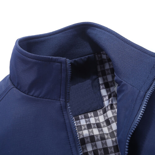 Men's motorcycle jacket zip-up rugged casual riding jacket 1