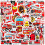 Fire Truck Graffiti Stickers Waterproof 50-Pack 1
