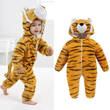 Tigger Hooded Romper for Toddlers Autumn Winter