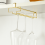 Wine Glass Rack Under Cabinet Metal Holder 2 Pack 5