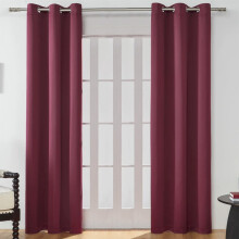 Blackout Curtain Panel for Bedroom 39x78 Inch Thermal