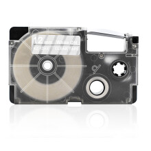 12mm Label Tape Cartridge Ribbon for Casio KL Series