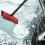 Telescopic Ice Scraper with Wide Foam Head and Ergonomic 2