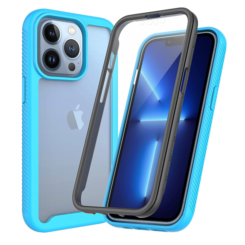 Iphone 13 Pro Max Case With Built-In Screen Protector Blue 913211508978