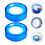 Plastic Round Sponge Finger Wetting Tool for Money Counting 1