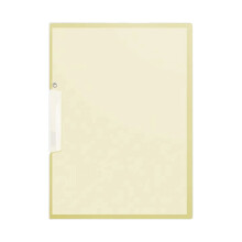 Plastic Report Folder with Pocket and Swing Clip for Letter