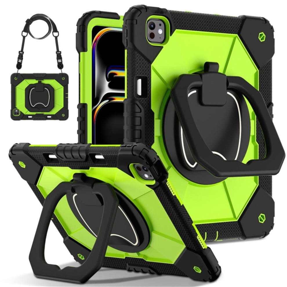 Ipad Pro 13 Shockproof Case Anti-Drop Silicone+Pc Yellow 937196990092
