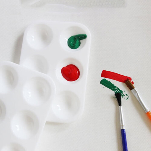 Unbranded stackable paint tray white 20 pcs 1
