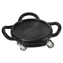Ab Roller Wheel for Women – 360 Rotating, Black