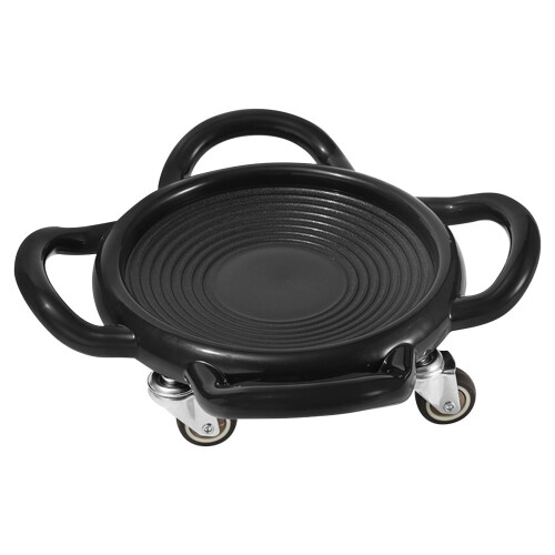 Ab Roller Wheel for Women – 360 Rotating, Black
