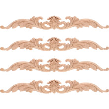 Wood Carving Appliques for Doors and Cabinets 4 pcs