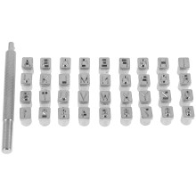 HEMOTON Stainless Steel Leather Craft Tool Set 36-Piece