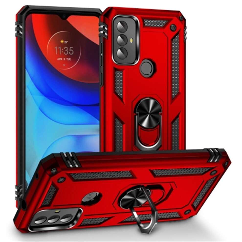 Impact-Resistant Phone Case For Motorola Moto G Play Red 937196994304