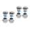 Modern Wired Doorbell Button Replacement 8 pcs 4