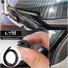 Front Windshield Rubber Seal Trim Moulding Strip