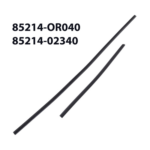 Windshield Wiper Inserts for Toyota 2014–2019 Rubber