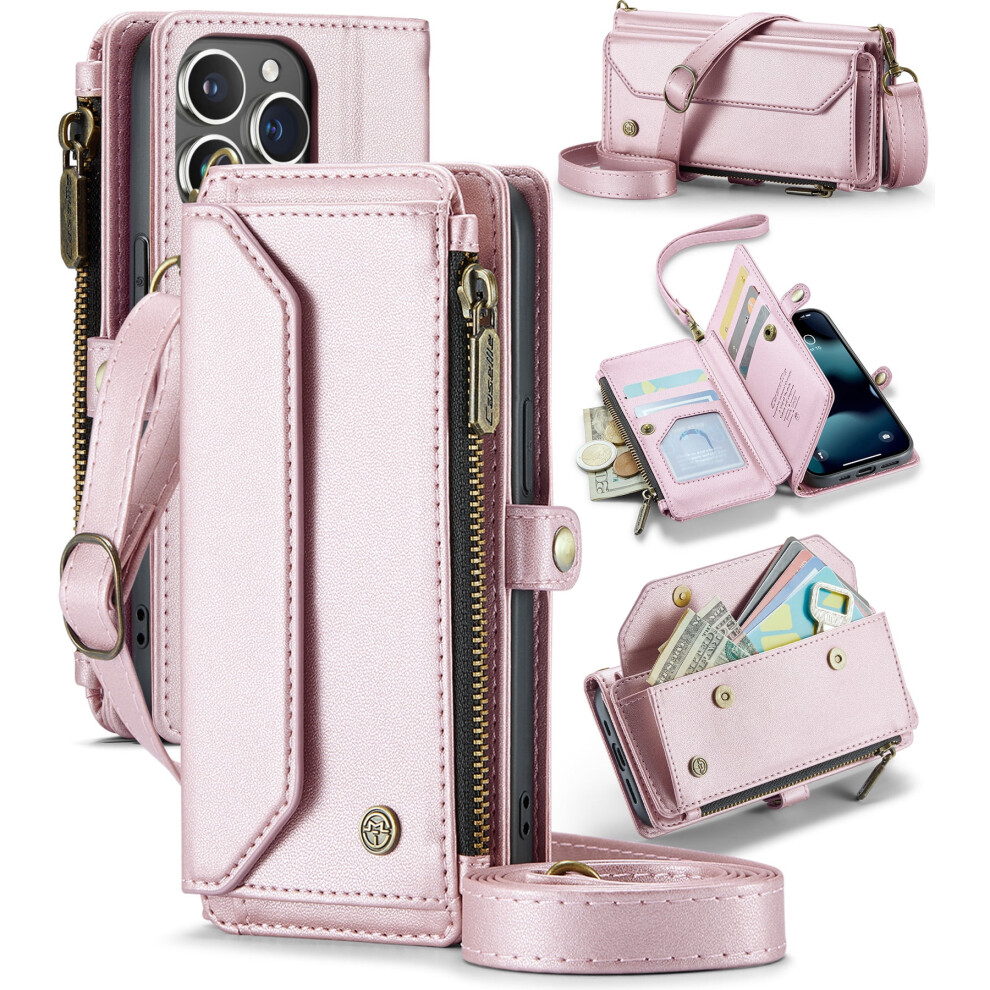 Caseme Leather Wallet Case For Iphone 13 Pro 6.1-Inch With 937196992966