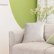 Solid Color Throw Pillow Set Modern Decorative Cushions 2