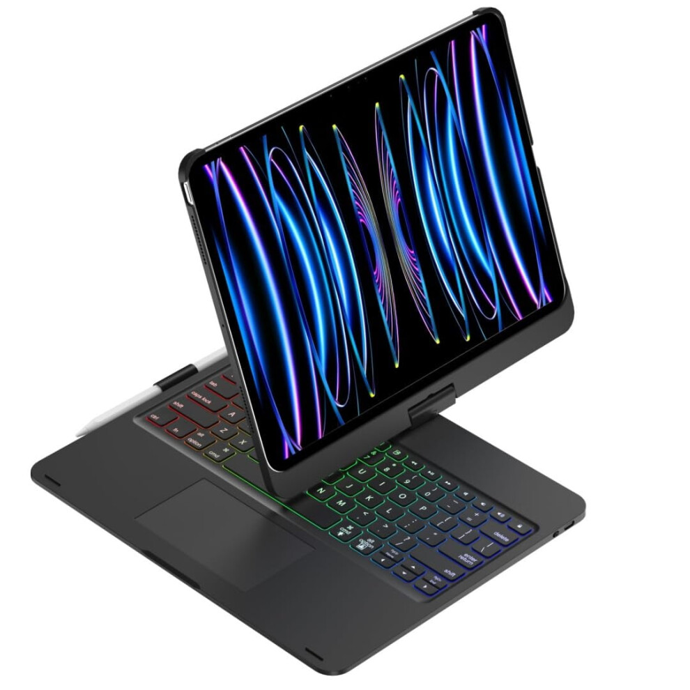 Backlit Keyboard Case For Ipad Pro 13 Inch M4 With Touchpad 937196997008