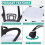 Ergonomic Desk Chair with Adjustable Lumbar Support White 7