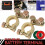 Brass Car Battery Terminals Connectors 2 Pack 1