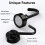 Adjustable Rotatable Punch Free Reusable Removable Kitchen Hardware Hooks, NdFeB Black 7